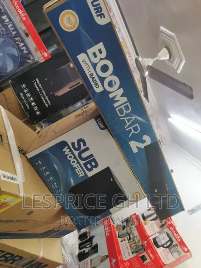 Turf Boom Bar2- Sound Bar+Sub Woofer_