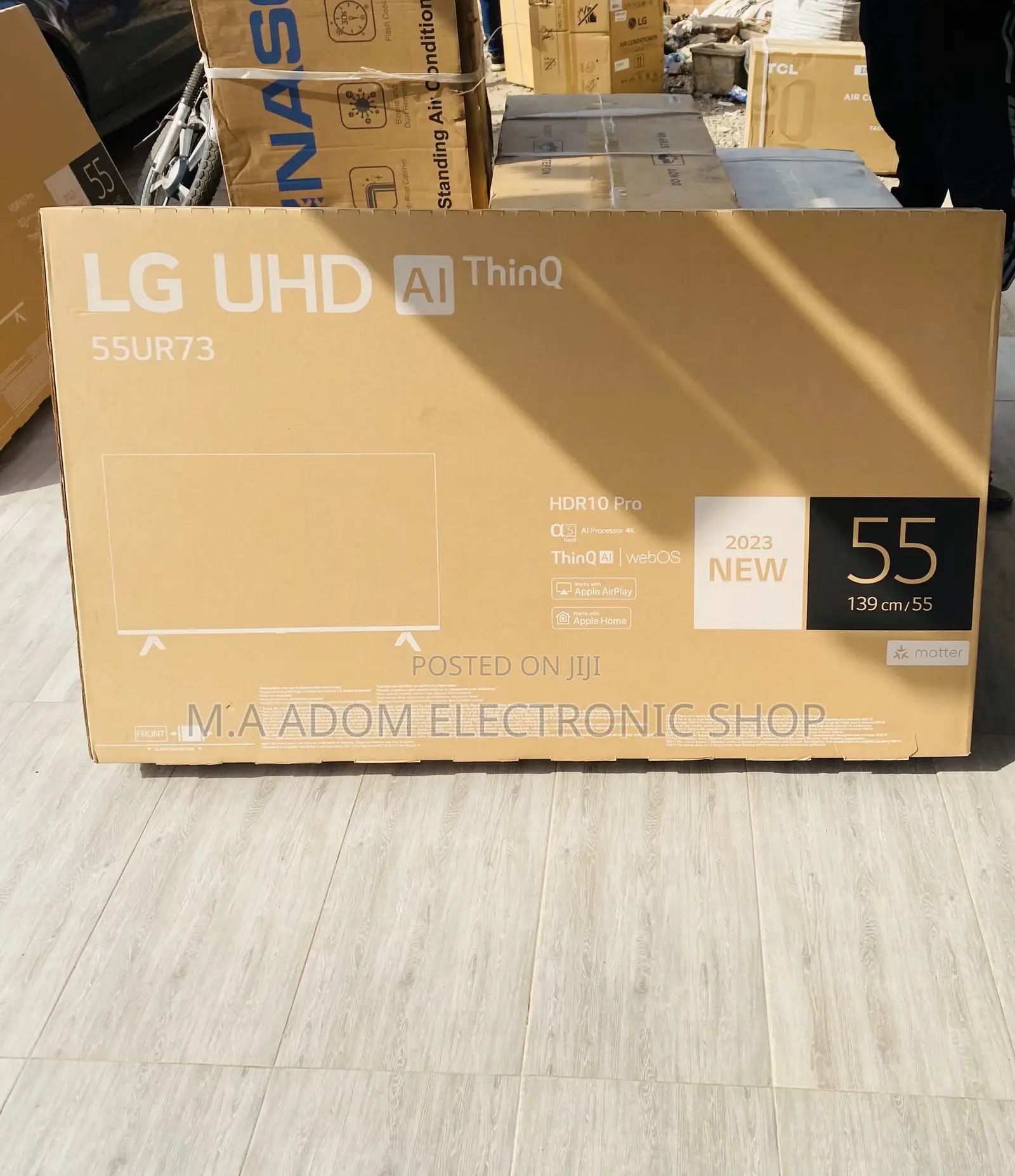 Original LG 55UR7300 55 Inch Uhd Smart Led Tv(Black)