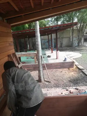 Pergola and Summer Hut