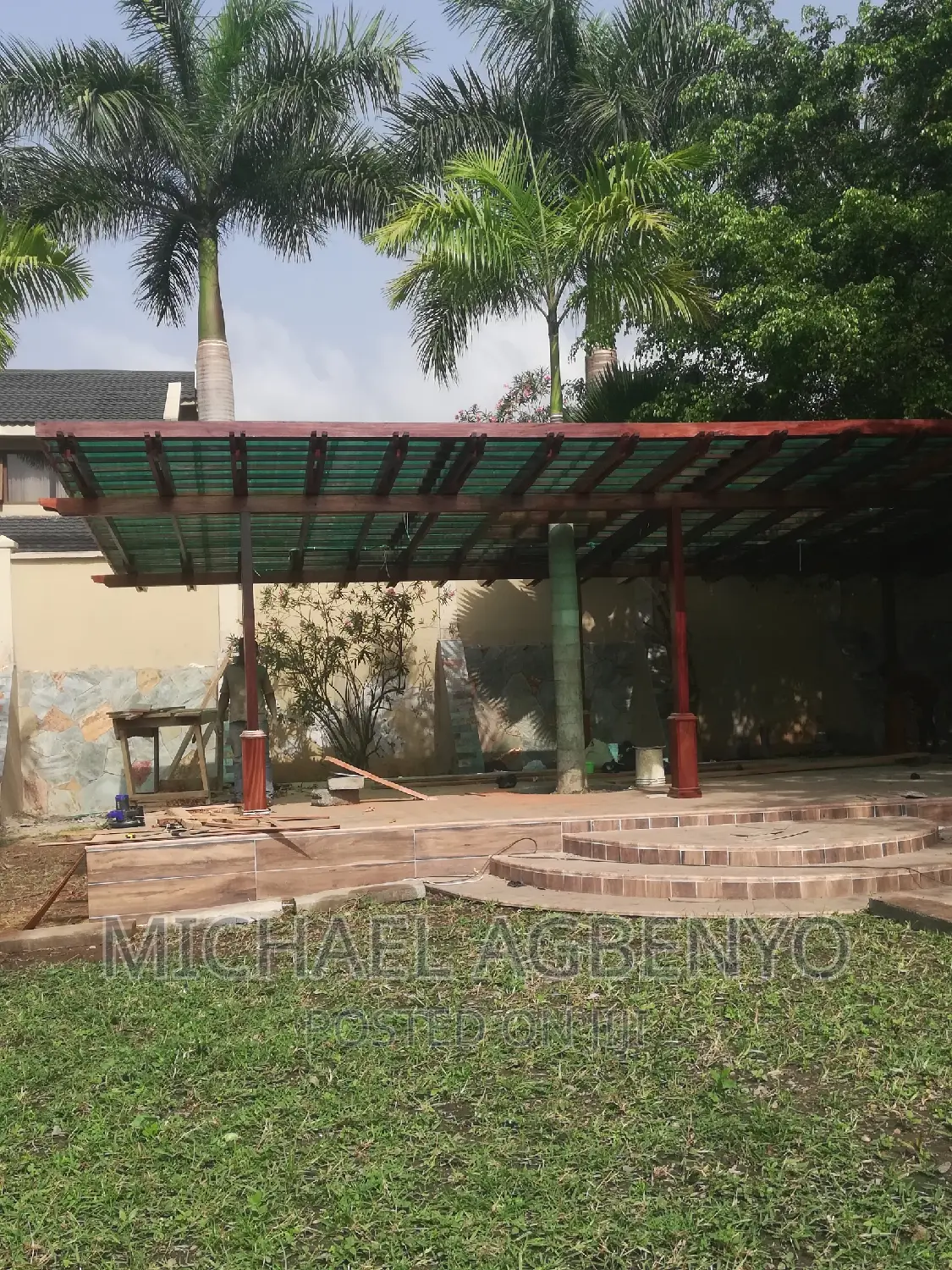 Pergola and Summer Hut