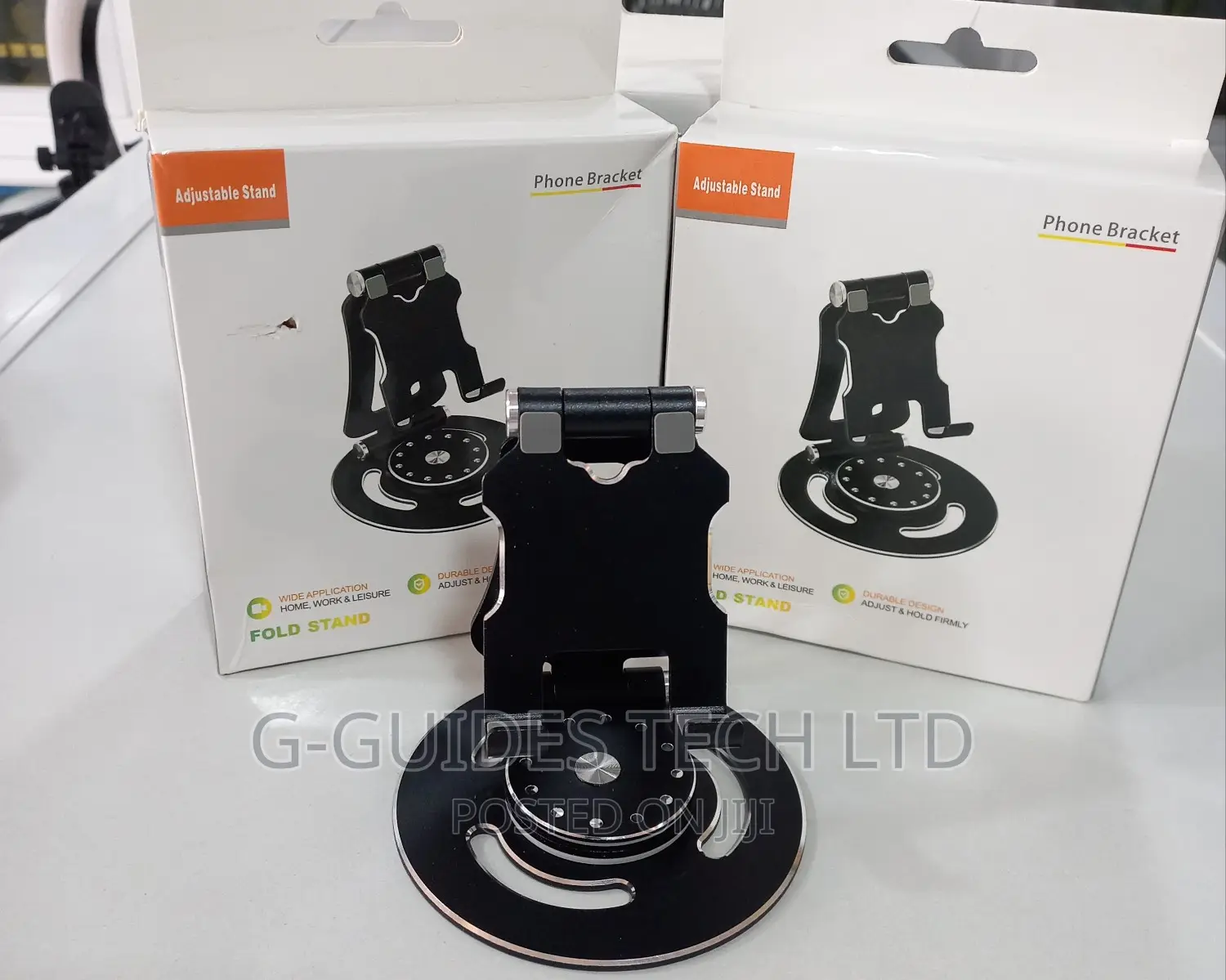 Phone Stand Folding 360-Degree Rotating Mobile Phone Holder