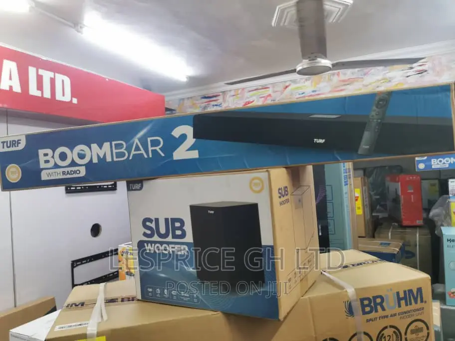Turf Boom Bar2~` Sound Bar+Sub Woofer
