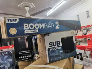 Turf Boom Bar2/^ Sound Bar+Sub Woofer