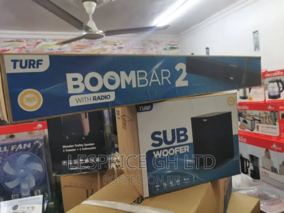 Turf Boom Bar2:"Sound Bar+Sub Woofer