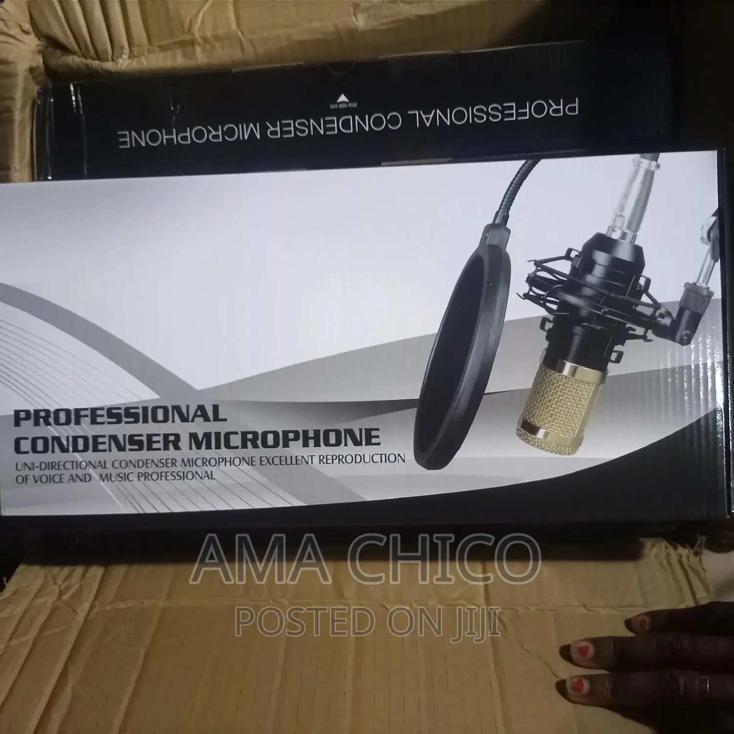 Studio Microphone (Professional Condenser Microphone)