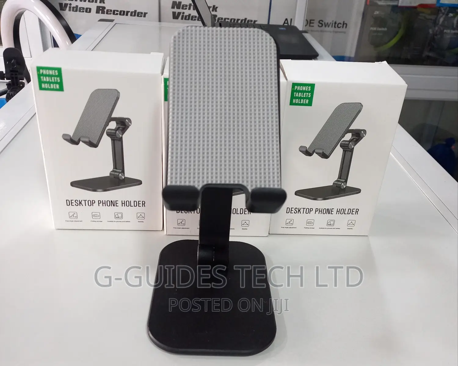 Universal Portable Adjustable Desktop Phone Holder