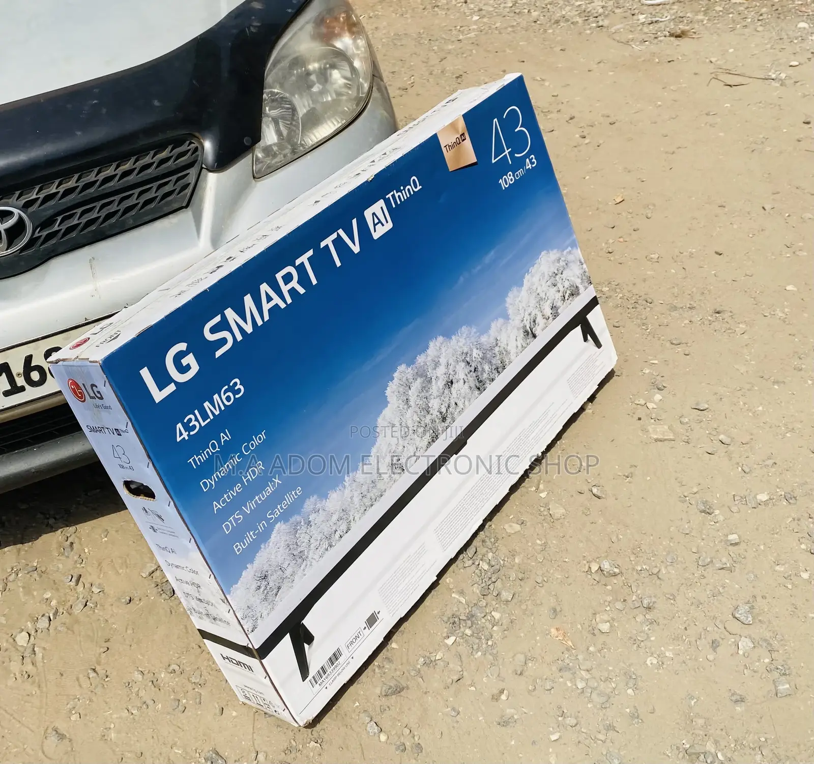 Sealed in Box LG 43lm637 43 Inch FHD Led Smart Tv 