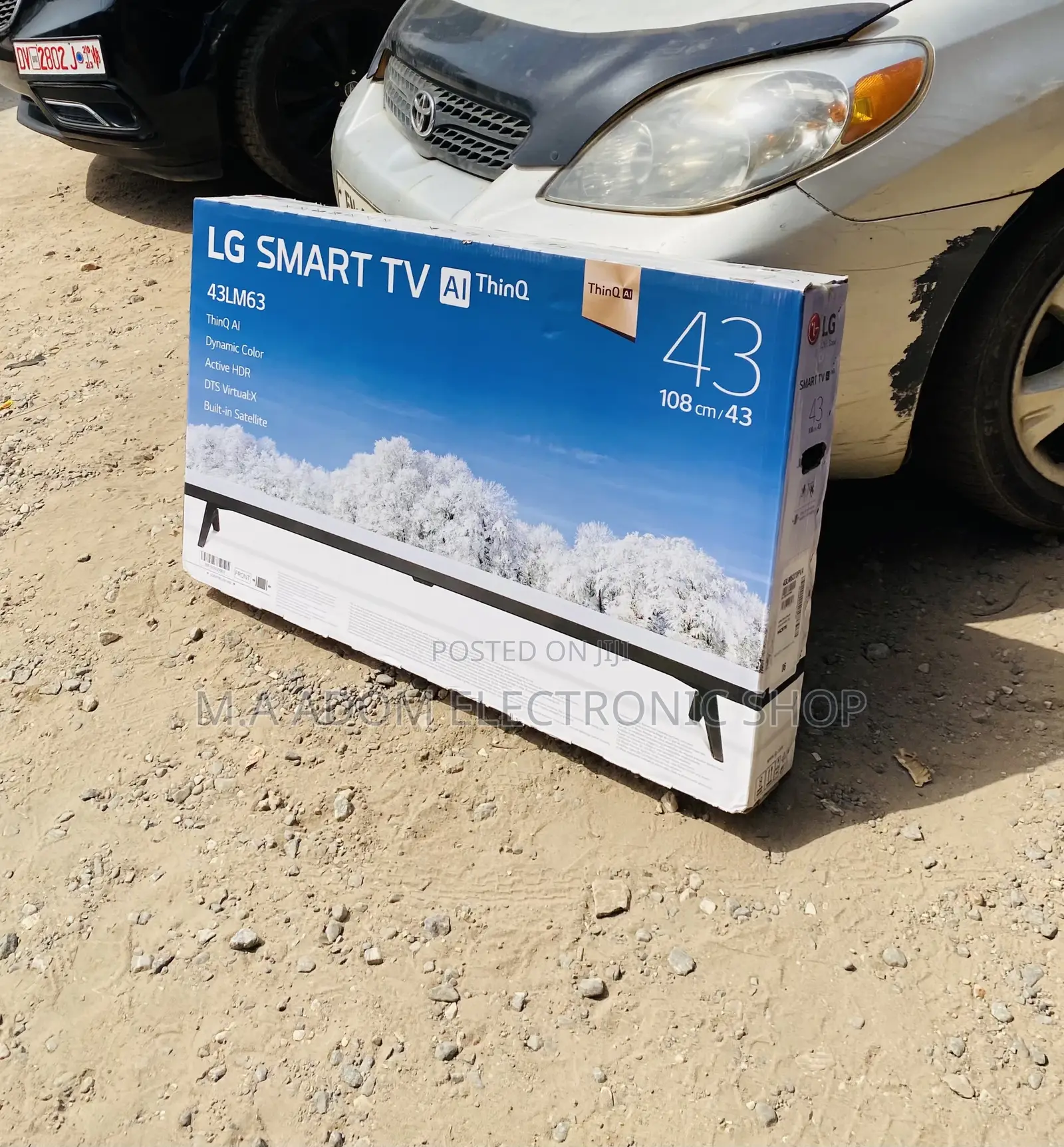 Sealed in Box LG 43lm637 43 Inch FHD Led Smart Tv 
