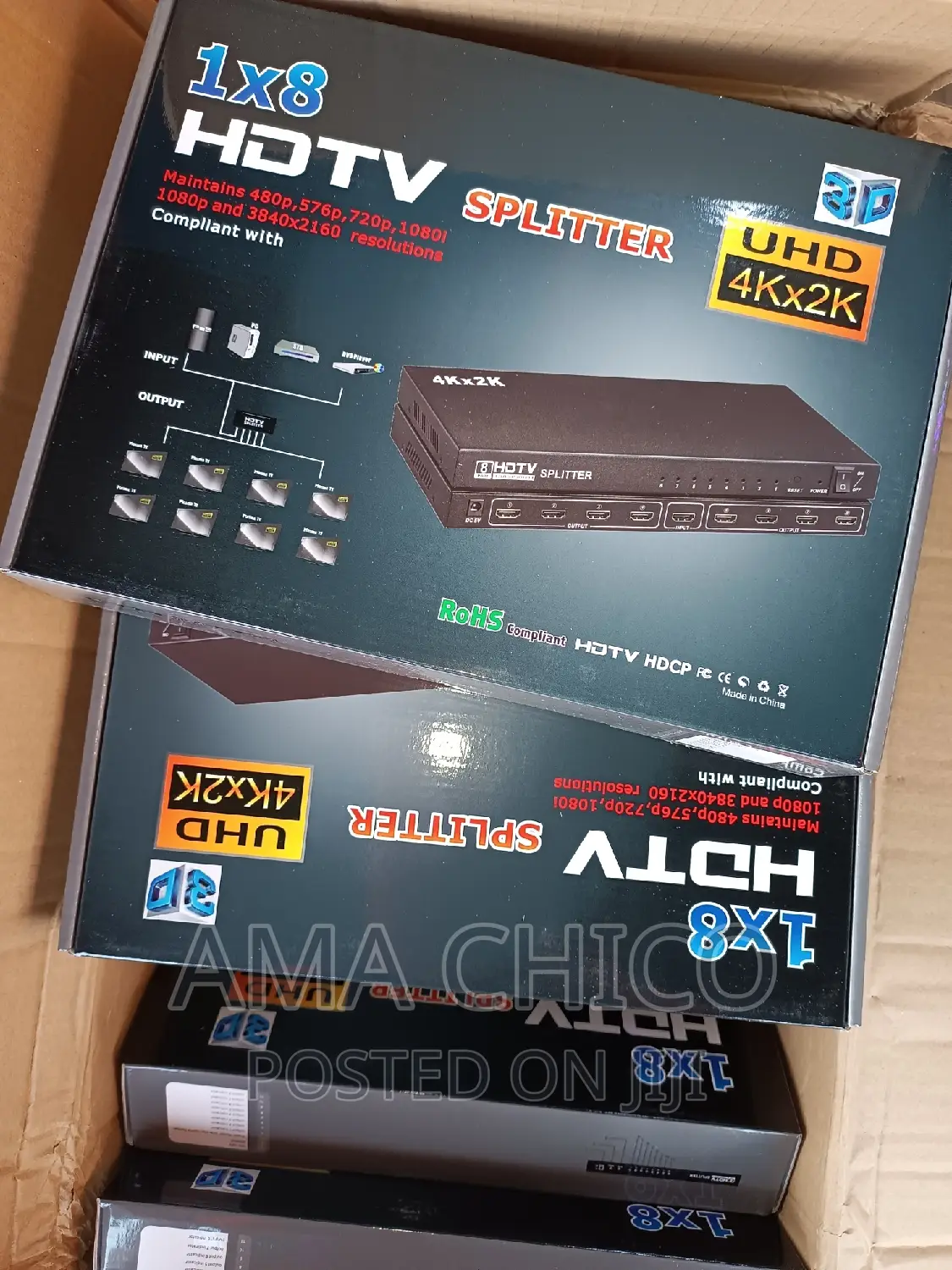 8 Ports Hdmi Splitter