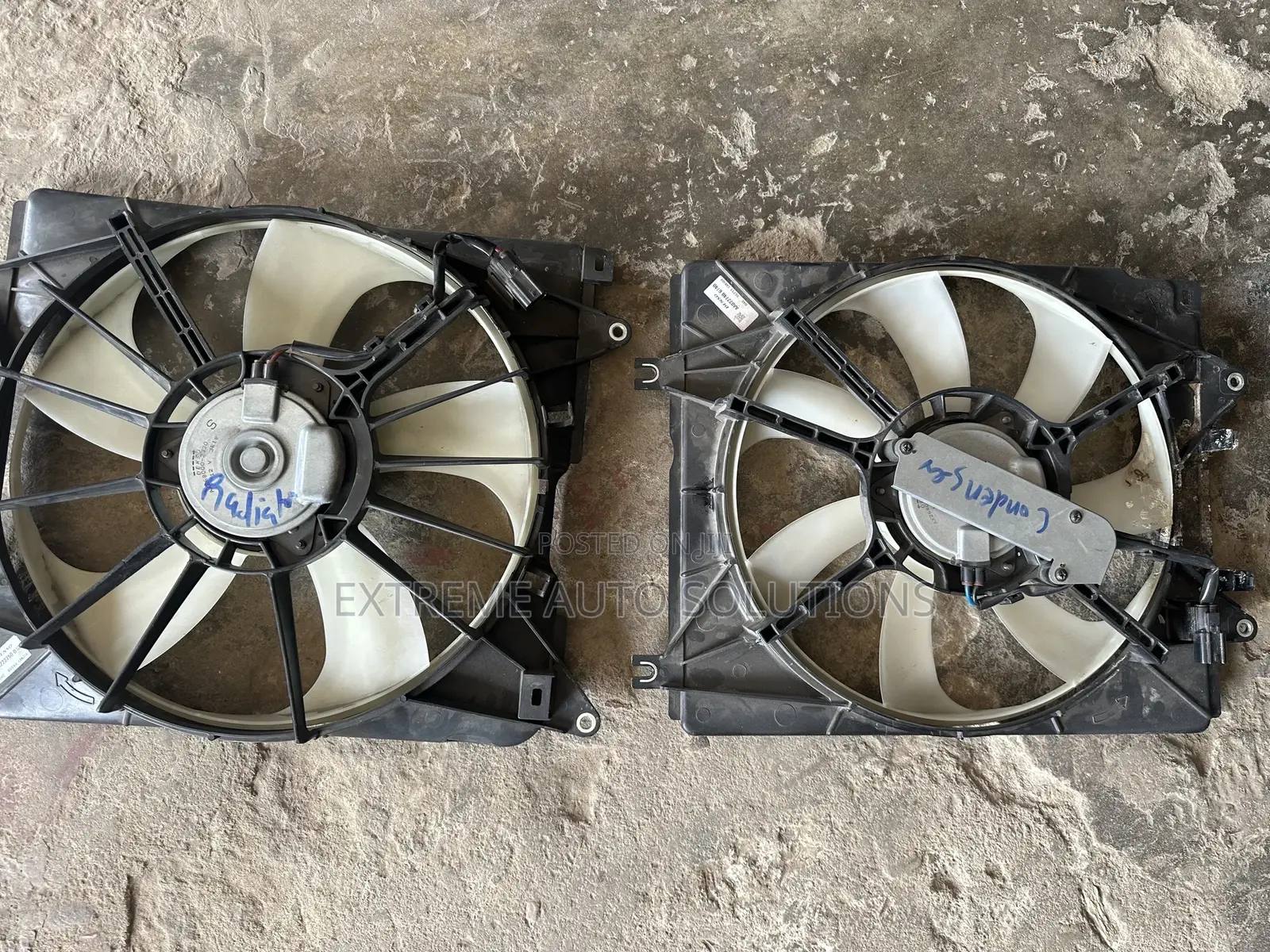 2017 - 2022 Honda Cr-v Engine Radiator Cooling Fan Motor