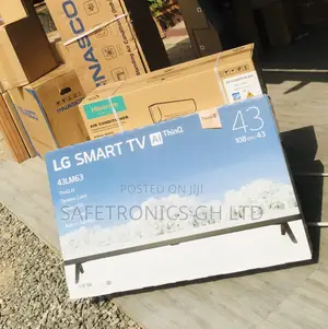 Smart UHD Black LG LM63 43 Inches Glossy LED Electric Tv