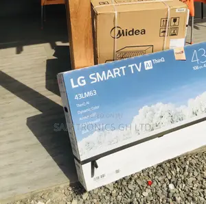 Electric Smart LED Glossy Black UHD LG LM63 Tv
