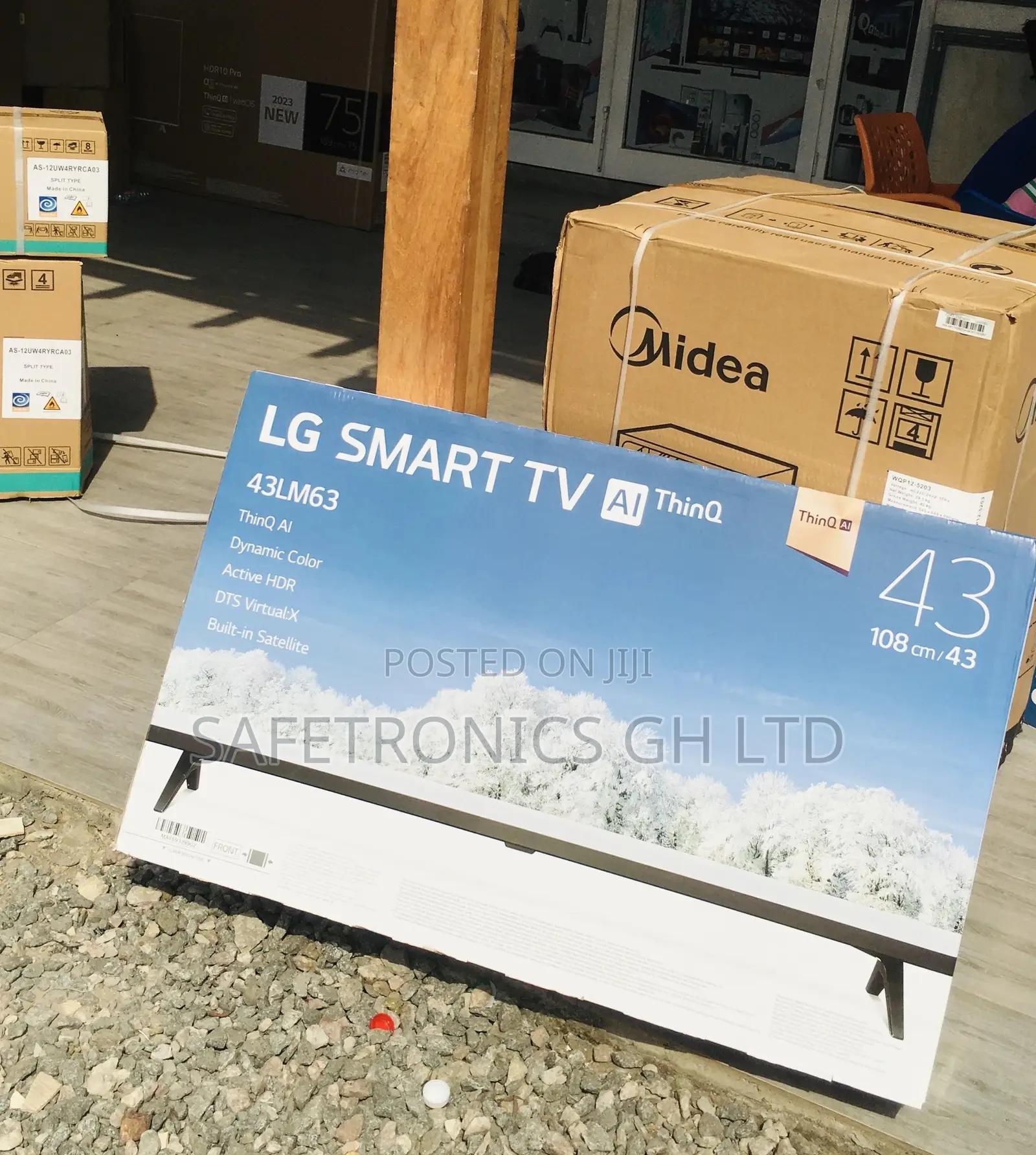 LED Glossy UHD LG LM63 43 Inches  Smart Electric Tv