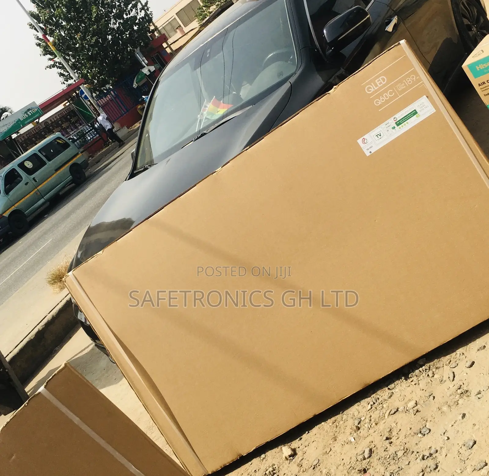 Electric Smart Black Uhd Glossy Qled Q60c 75 Inches Tv