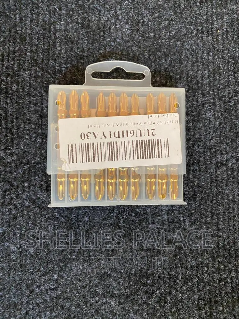 10pcs Direct S2 Alloy Steel Screwdriver Head Double Head