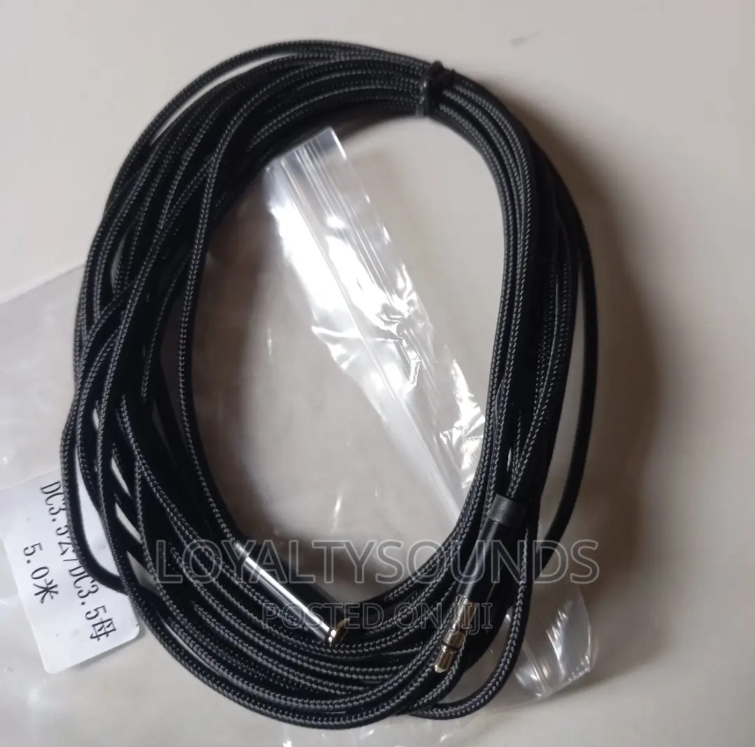 5 Meters Headphone Extension Cable