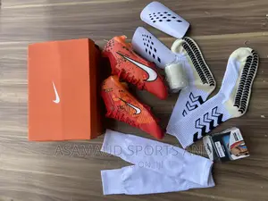 Original Football Boot Set With Grip Socks Available
