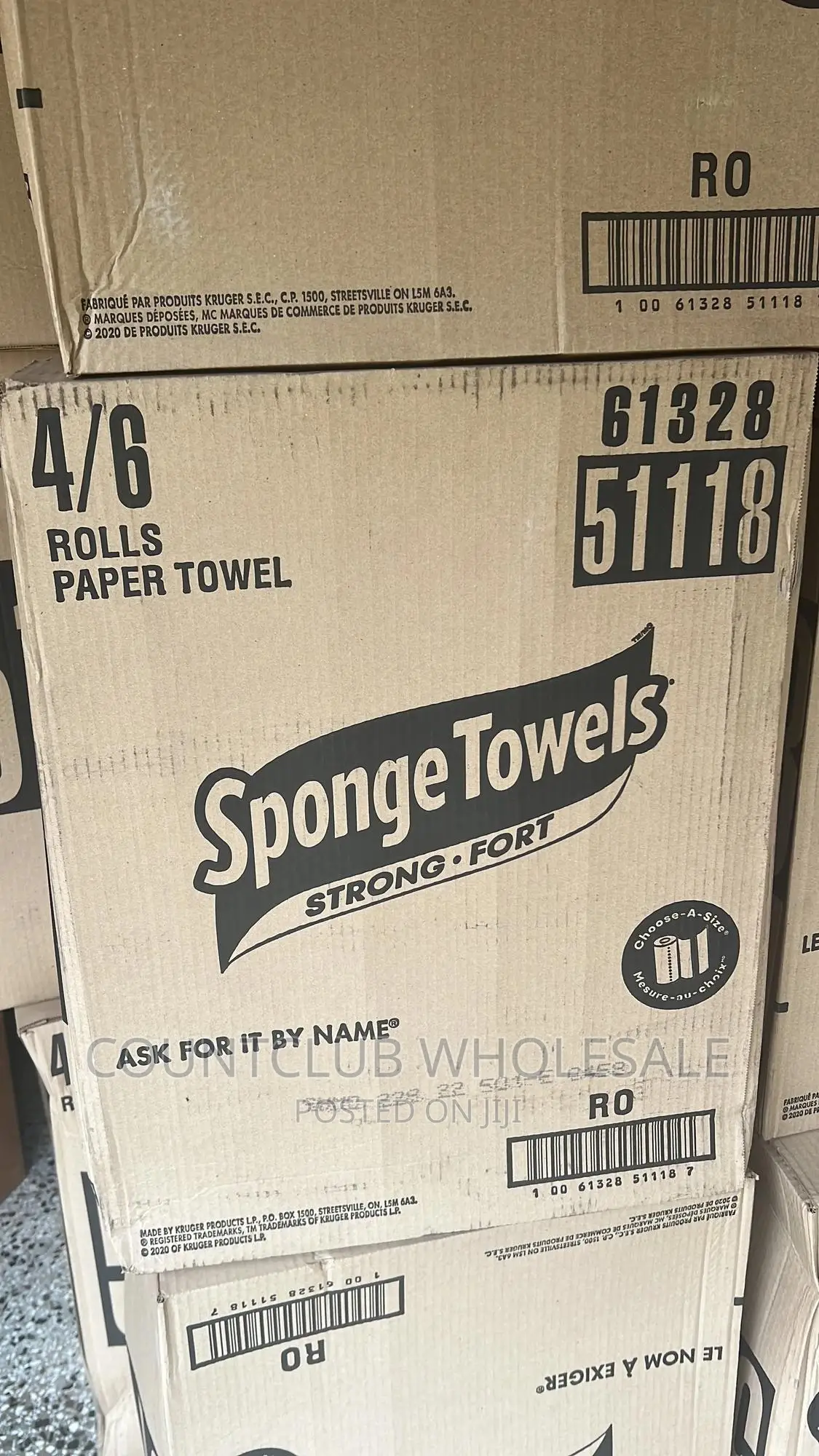 Sponge Towels Kitchen Tissue 24 Pk