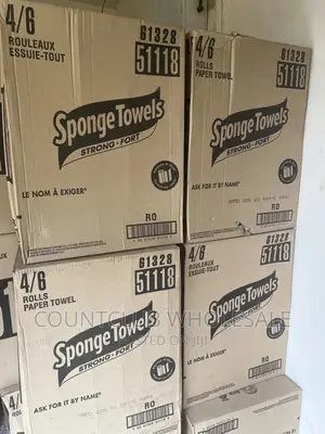 Sponge Towels Kitchen Tissue 24 Pk