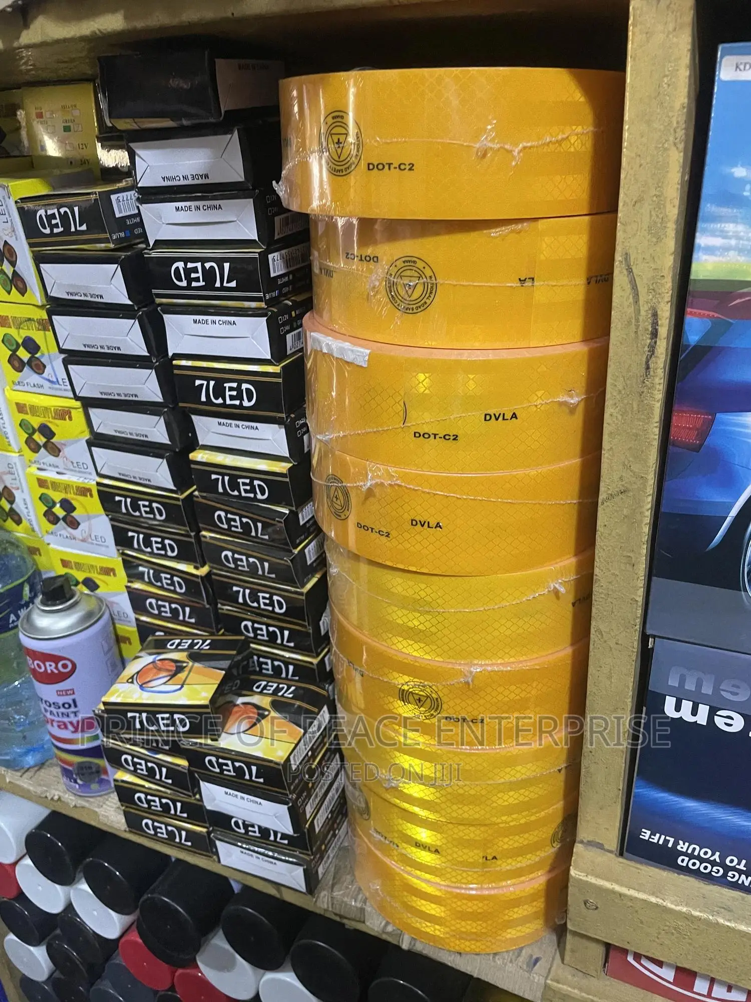 DVLA Yellow Reflector Bundle