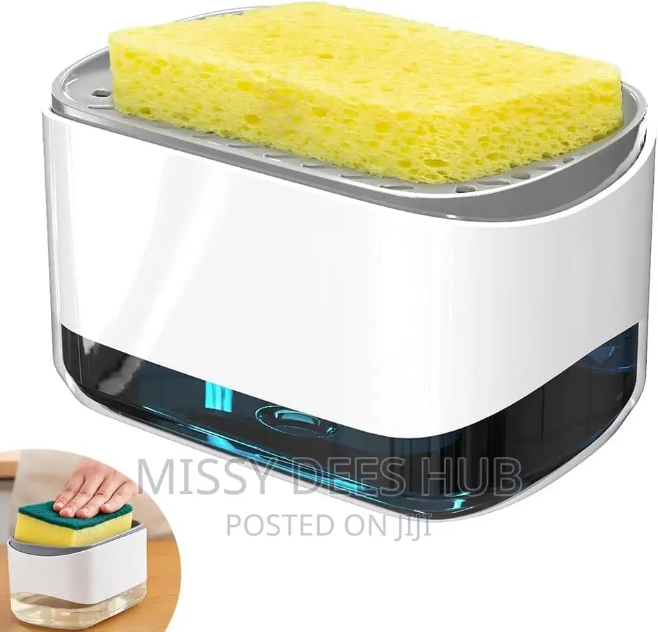 Soap Pump and Sponge Caddy