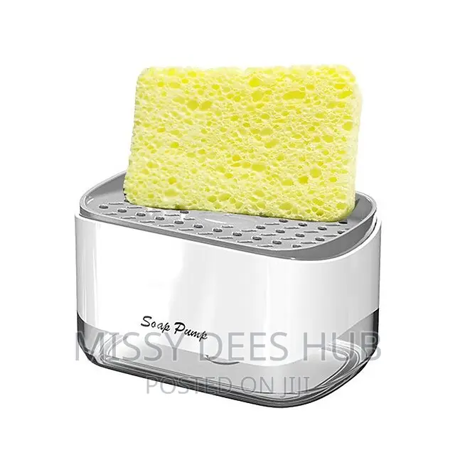 Soap Pump and Sponge Caddy