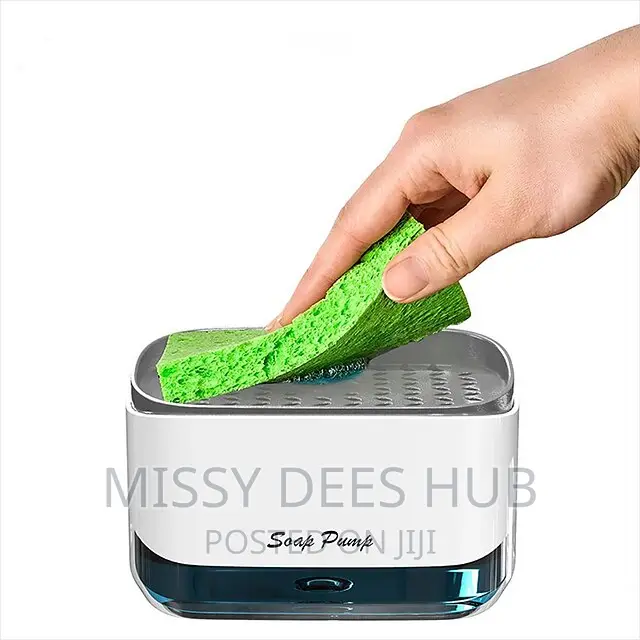 Soap Pump and Sponge Caddy
