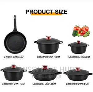 High Quality 11pcs Die Cast Aluminium Cookware