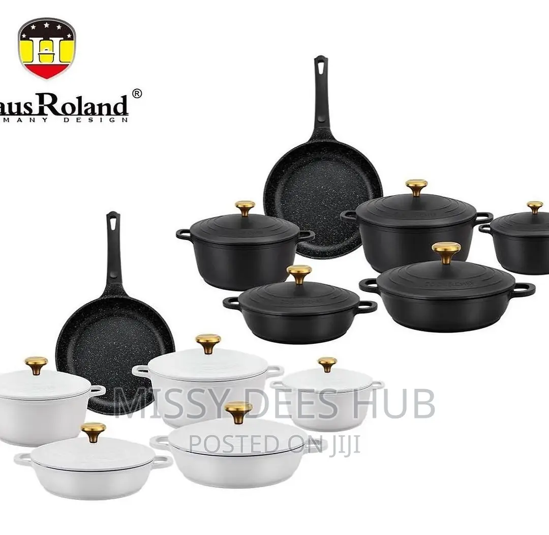 High Quality 11pcs Die Cast Aluminium Cookware