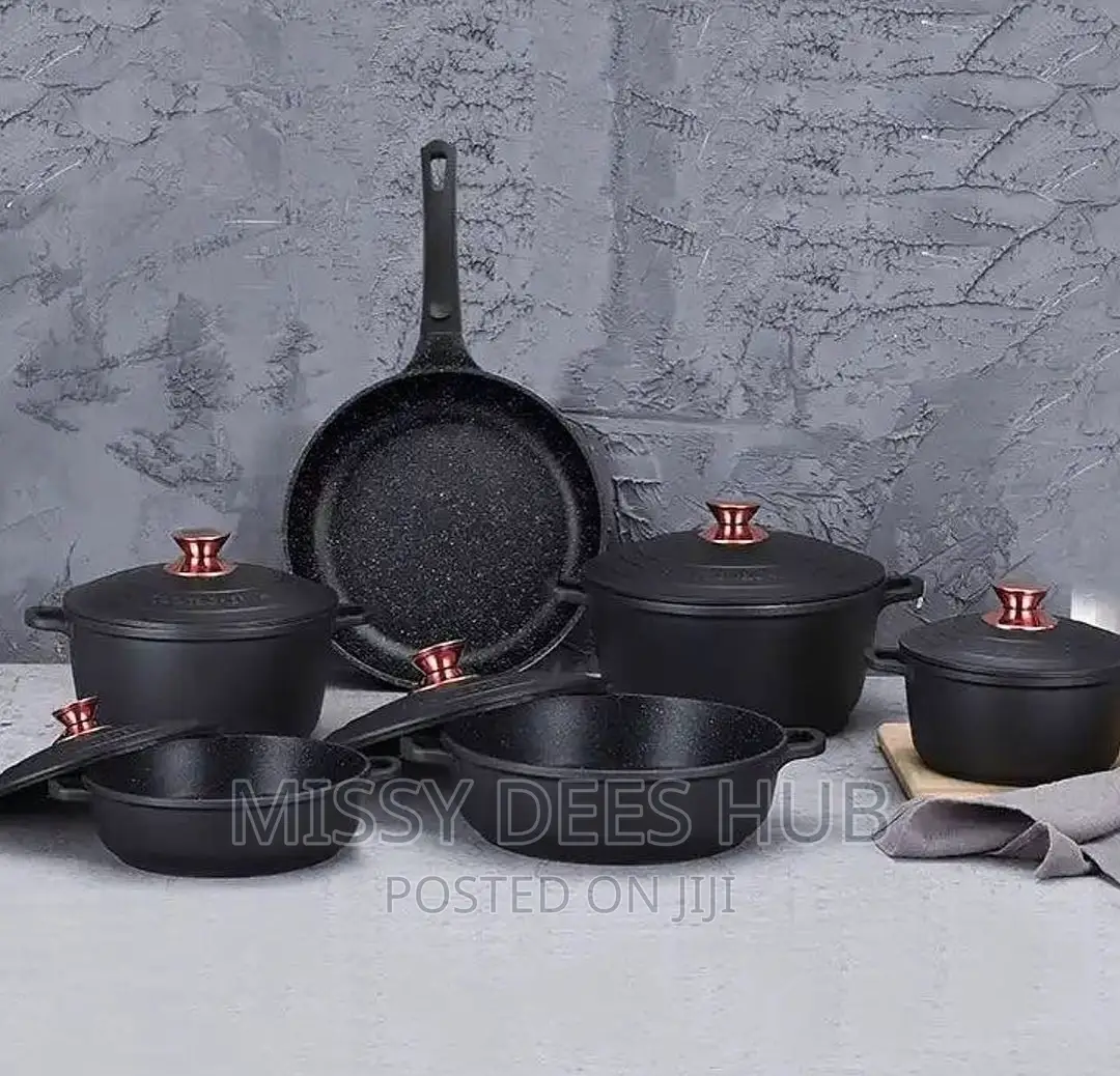 High Quality 11pcs Die Cast Aluminium Cookware