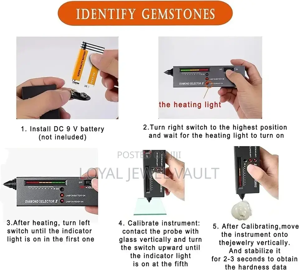 High Accuracy Professional Diamond Tester Machine.