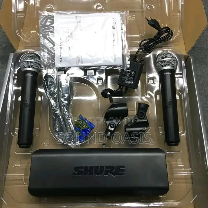 Shure Blx288/Pg58 Uhf Wireless Microphone System