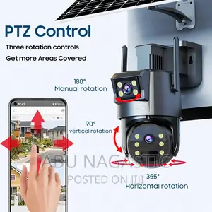Solar 4G Camera Outdoor Duel Lens