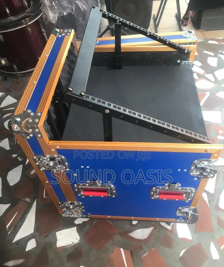 (16U) JAC Amplifier Rack Road Shock Mount Case (20" Deep)