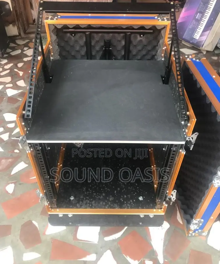 (16U) JAC Amplifier Rack Road Shock Mount Case (20" Deep)