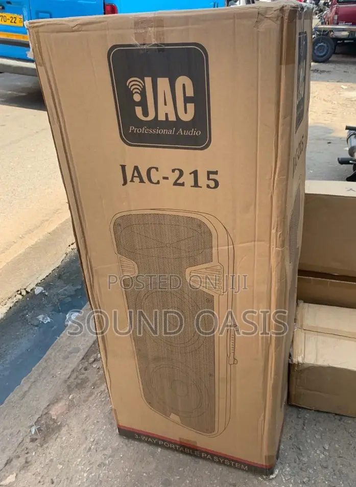 Jac-215 2×15 Full Range Bluetooth Speaker