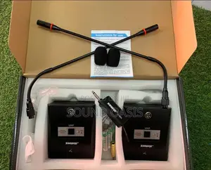 Shure Uhf 2 in 1 Wireless Conference Microphones.