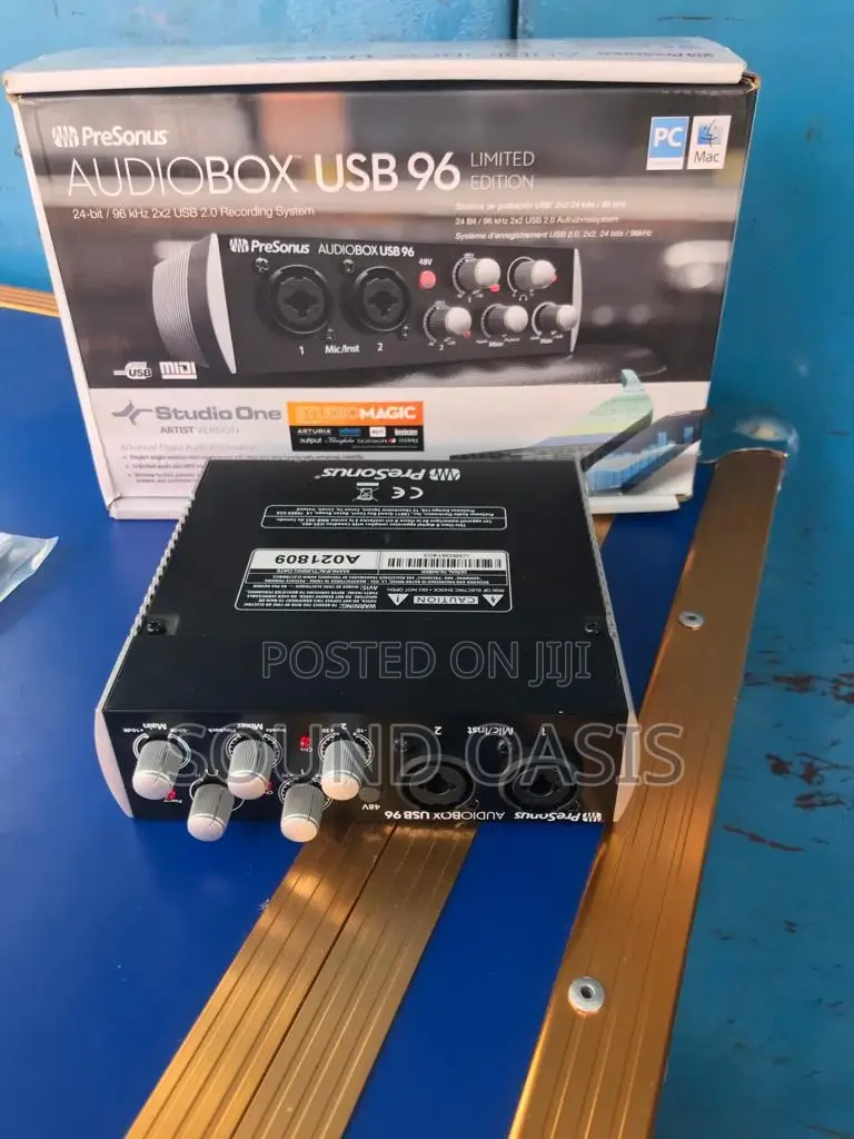Presonus Audiobox 96 USB Audio Interface
