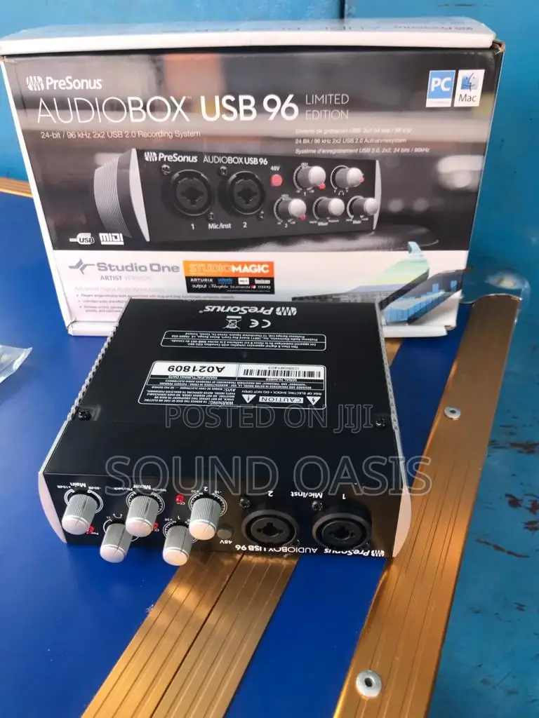 Presonus Audiobox 96 USB Audio Interface