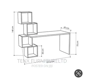 Home/Office Stylish Desk Estable (WHITE)