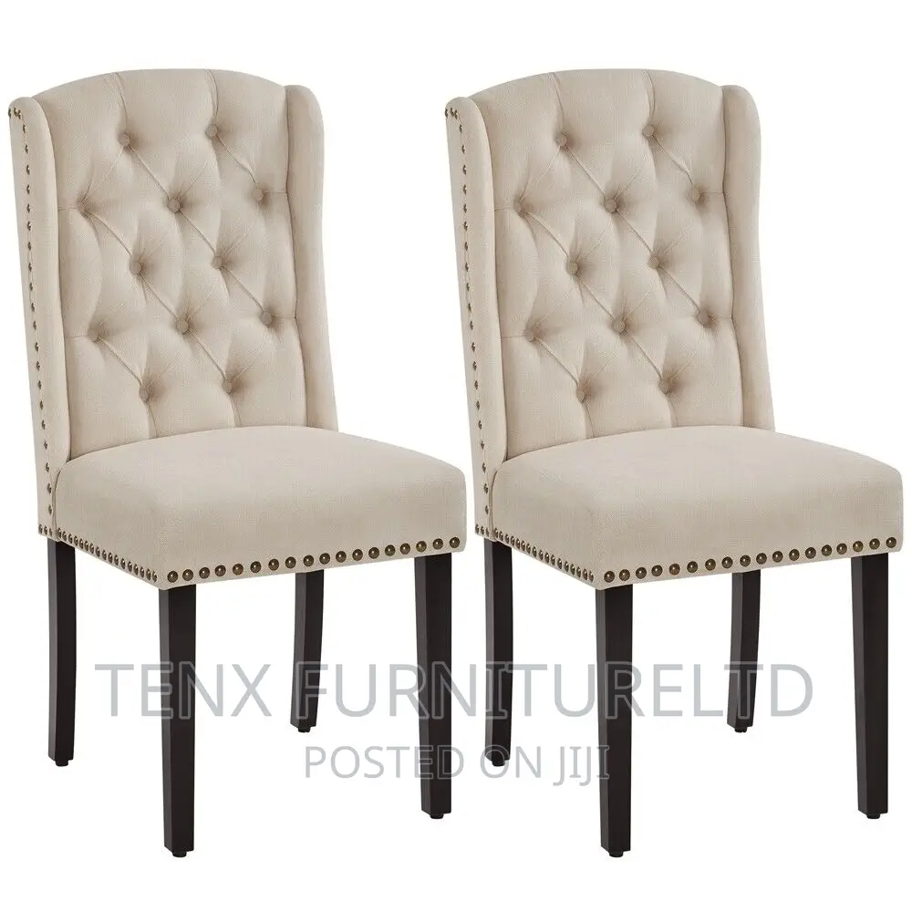 Dining Chairs Upholstered Kitchen Chairs (X2)