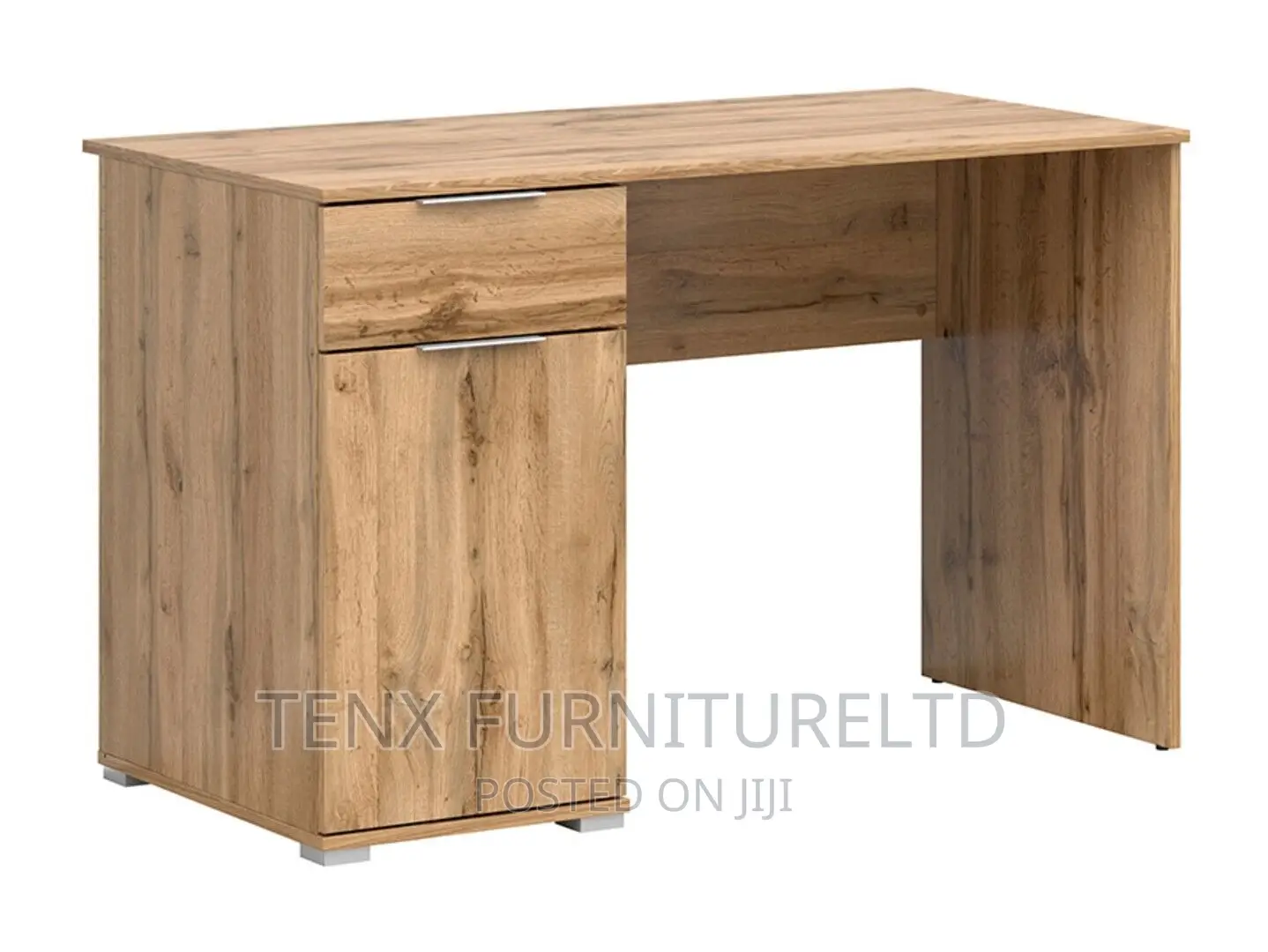 Modern Computer Home Office Desk, Study, Writing Table, Oak
