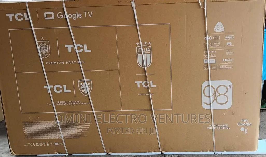 Brand New TCL 98”Smart Uhd Tv