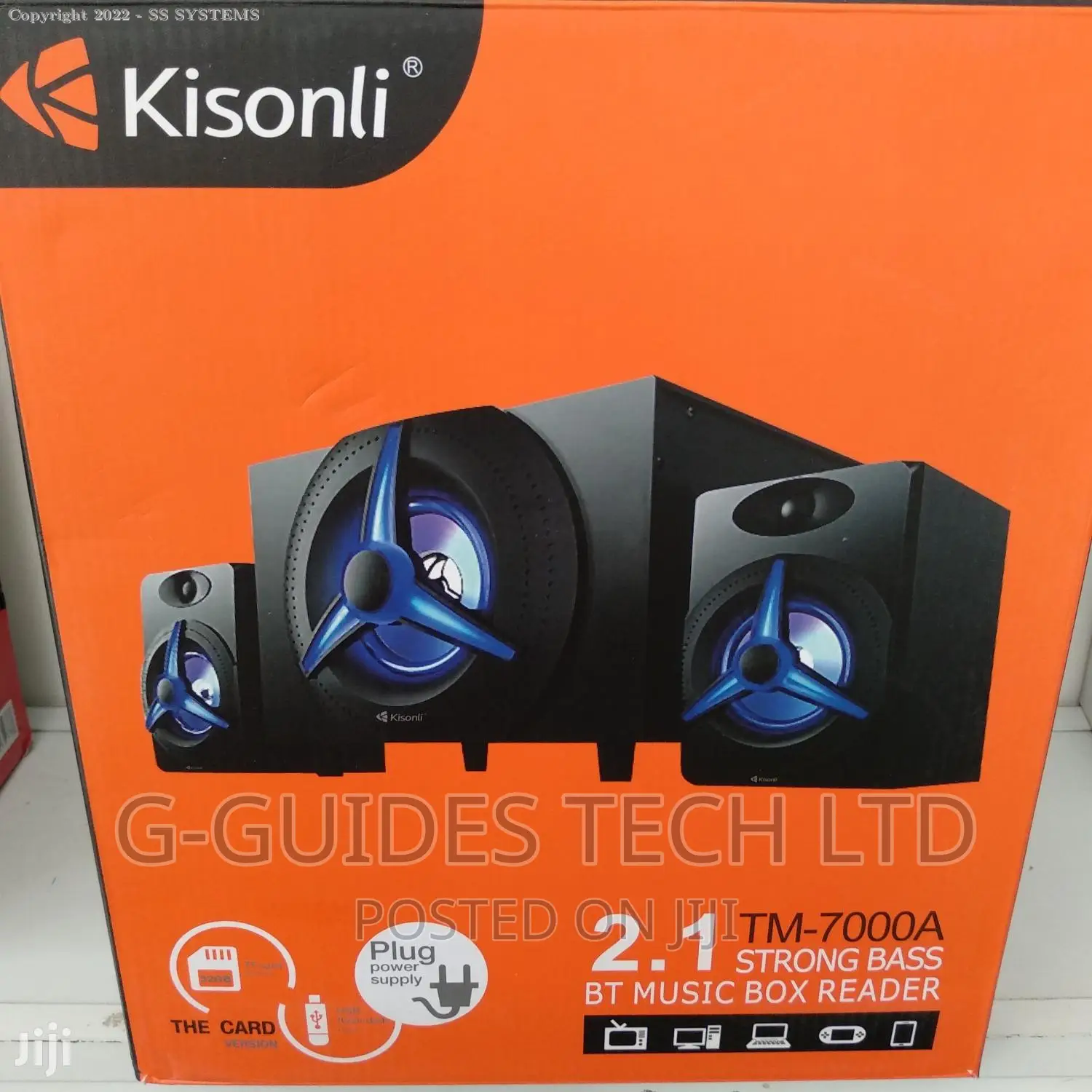TM-7000A Multimedia Home Theater Sub-woofer Speaker System