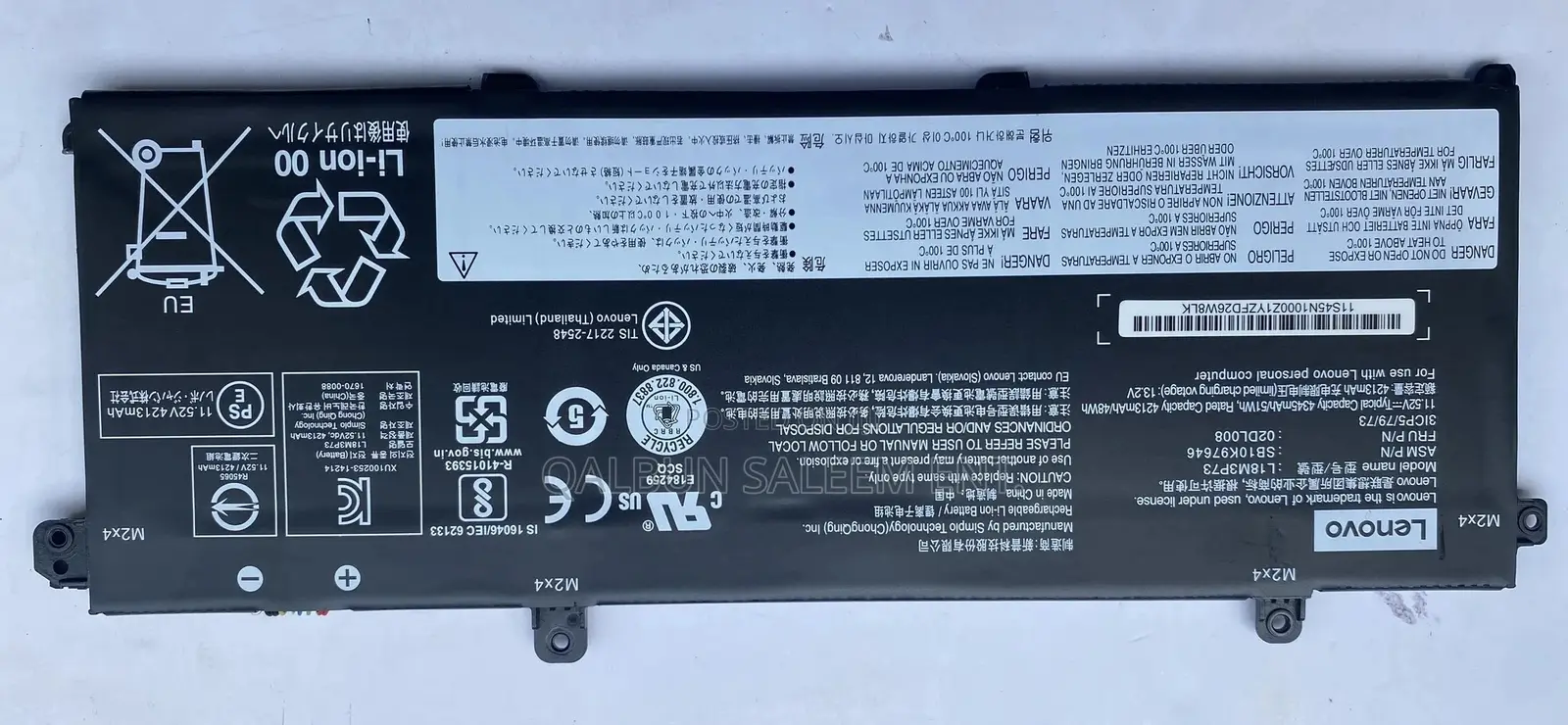 Lenovo L18M3P73 Battery for Thinkpad T490 T495 P43S Series