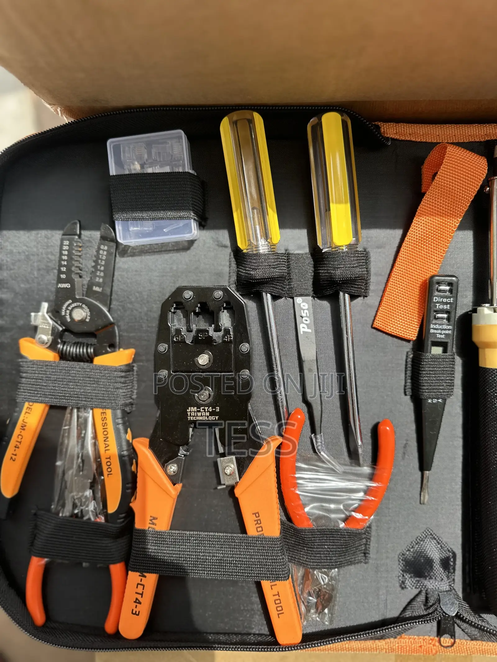 Network Complete Tool Kit All in 1(Professional Tool Bag)