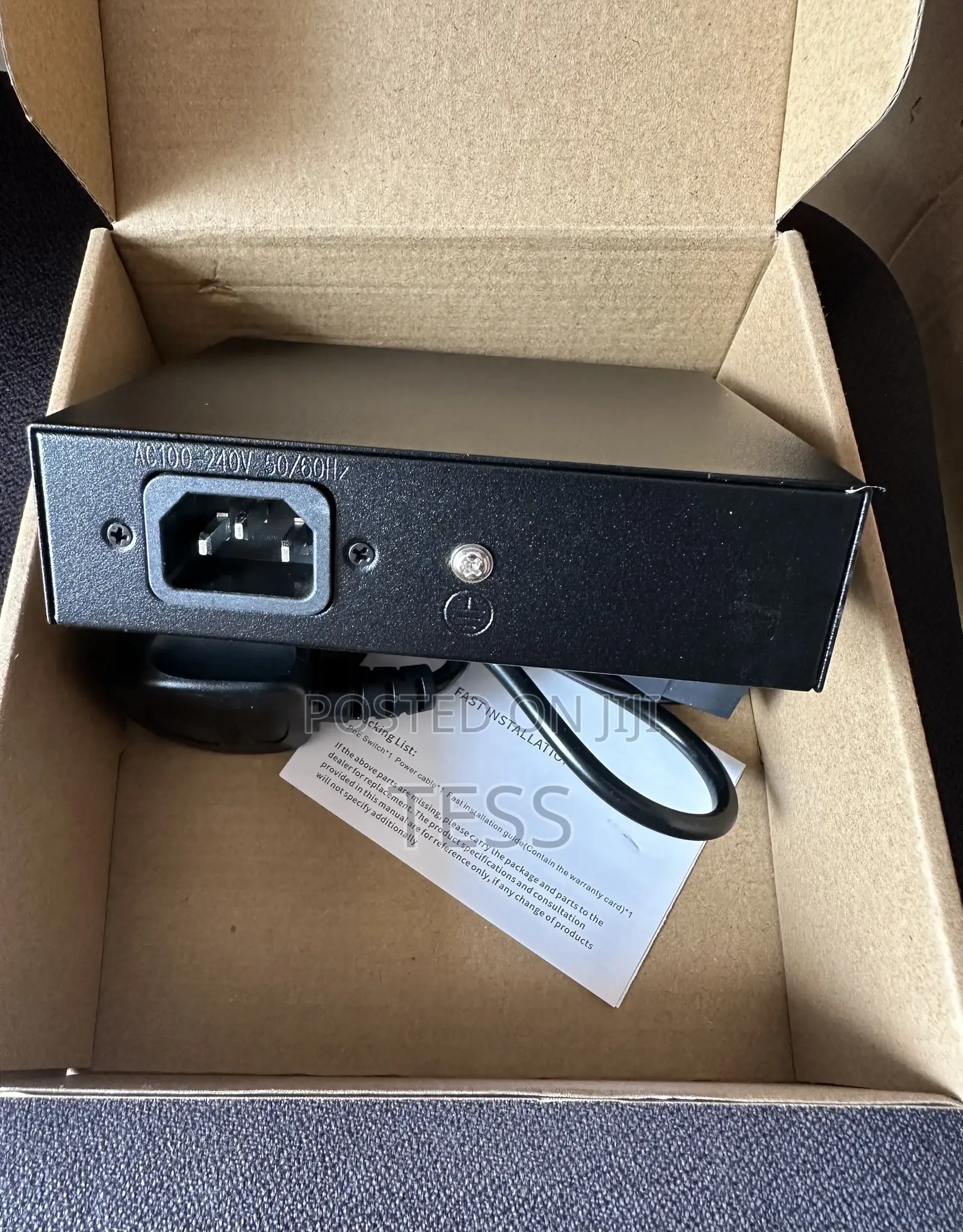 4ports Poe Switch With 2uplink Ai