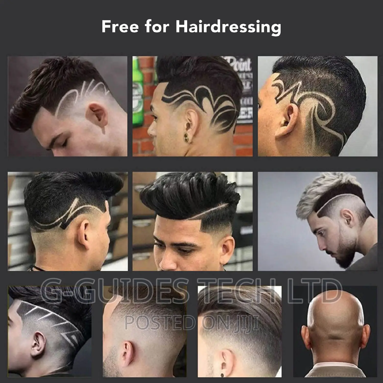 Vintage T9 Trimmer for Men Hair Clipper Professional