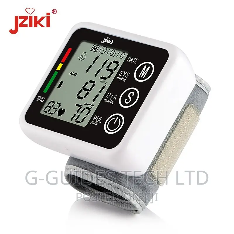 Jziki Electronic Wrist Blood Pressure Monitor Zk-W863ya