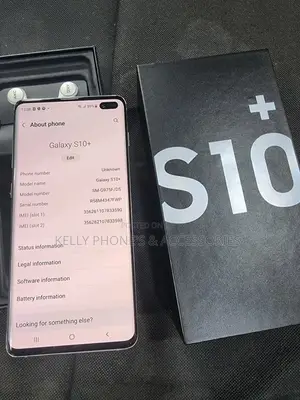 New Samsung Galaxy S10 Plus 128 GB Black